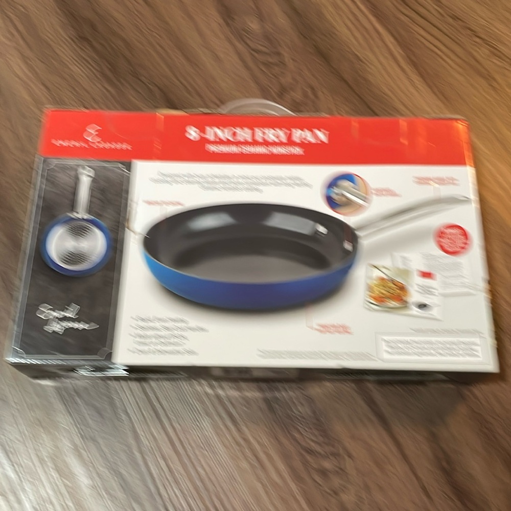 EMERIL LAGASSE Premium Ceramic Nonstick Fry Pan Size 8” NWT